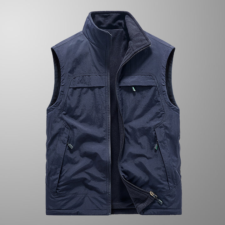 Herren Multifunktionale Fleece Weste Drune