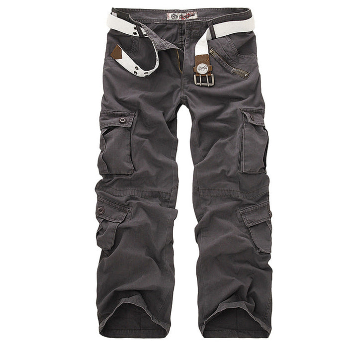 Herren Cargo-Hose mit elastischem Bund und vielseitigen Taschen Drune