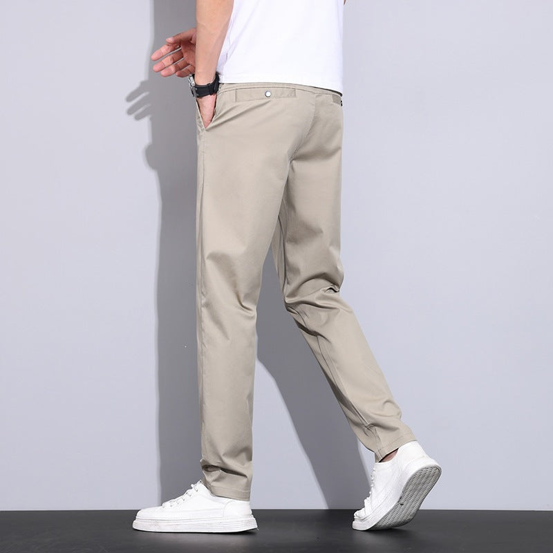 Herren Bequeme und elegante Chino-Hose Drune