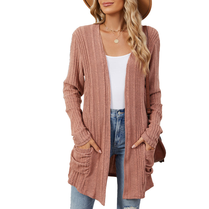 Damen lässiger Strickcardigan Drune