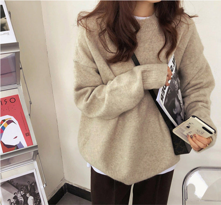Damen Kuscheliger Oversized Pullover Drune