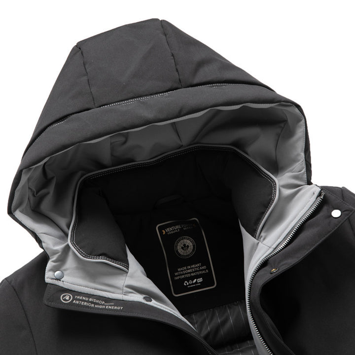 Herren Winterparka mit abnehmbarer Stepp-Innenjacke Drune