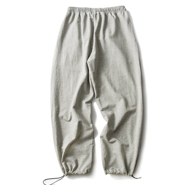 Unisex Weiche Oversize Jogginghose mit elastischem Bund, Tunnelzug und verstellbarem Kordelzugsaum Drune