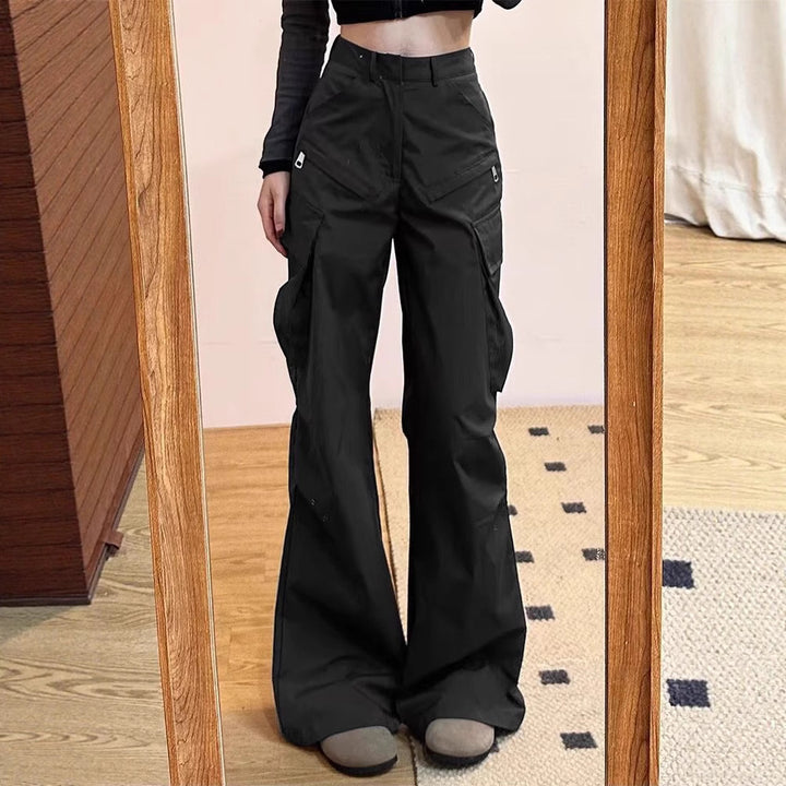 Damen Cargo-Hose mit weitem Schnitt und praktischen Taschen Drune
