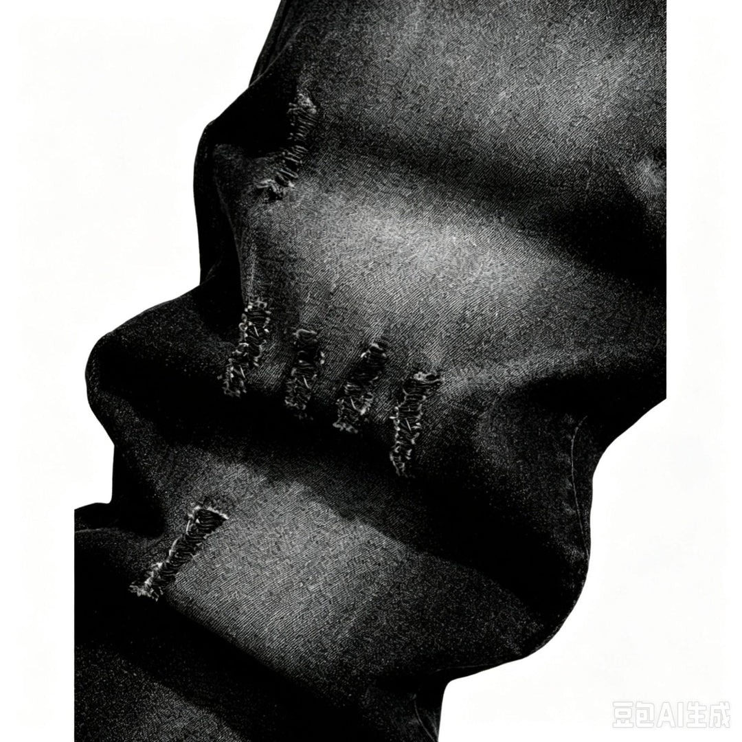Herren Modische Ripped Jeanshose Drune