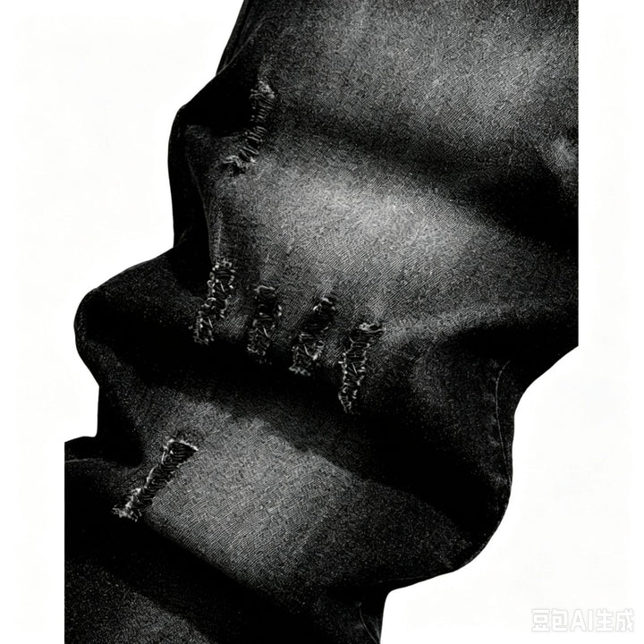 Herren Modische Ripped Jeanshose Drune