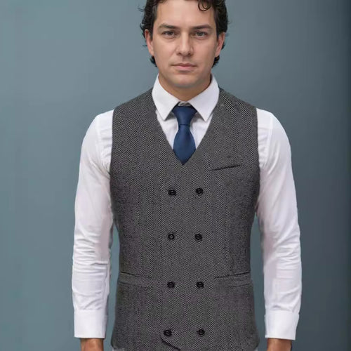 Herren elegante Weste im modernen Design Drune