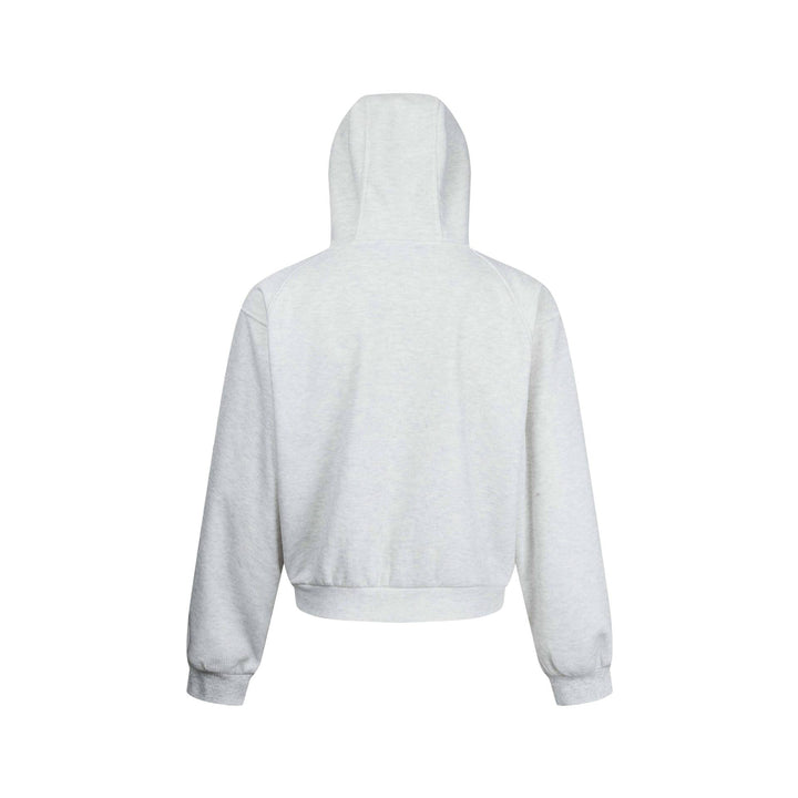 Damen Kapuzen-Sweatjacke mit Reißverschluss und Raglanärmeln Drune