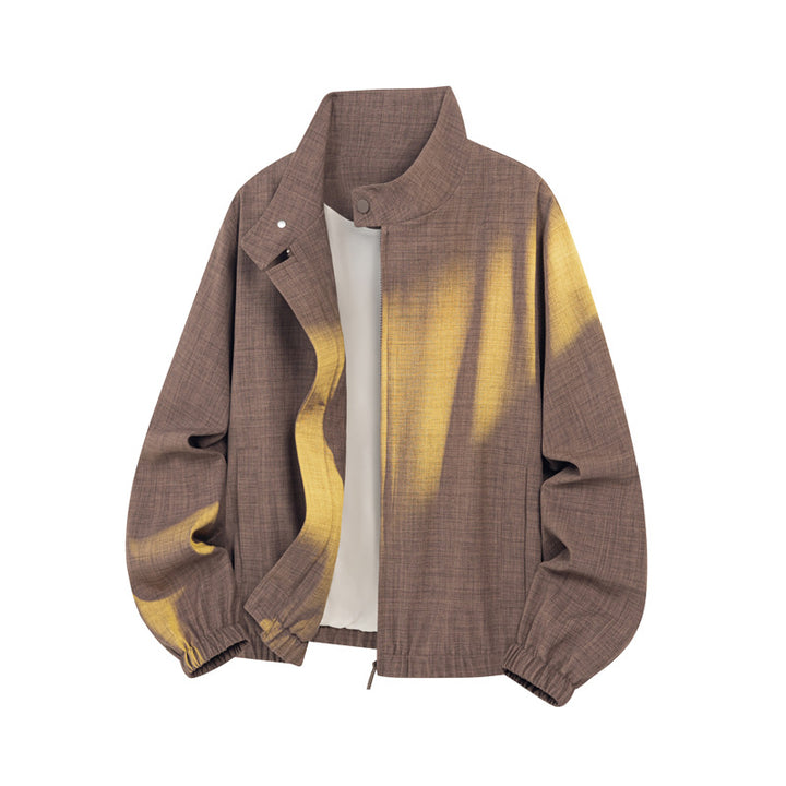 Damen Trendige Übergangsjacke mit hochgeschlossenem Kragen und sportlichem Design Drune