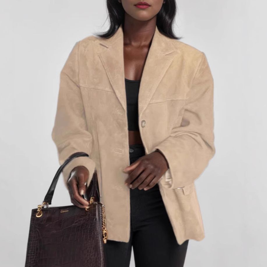 Damen Urbaner Blazer im lässigen Schnitt Drune