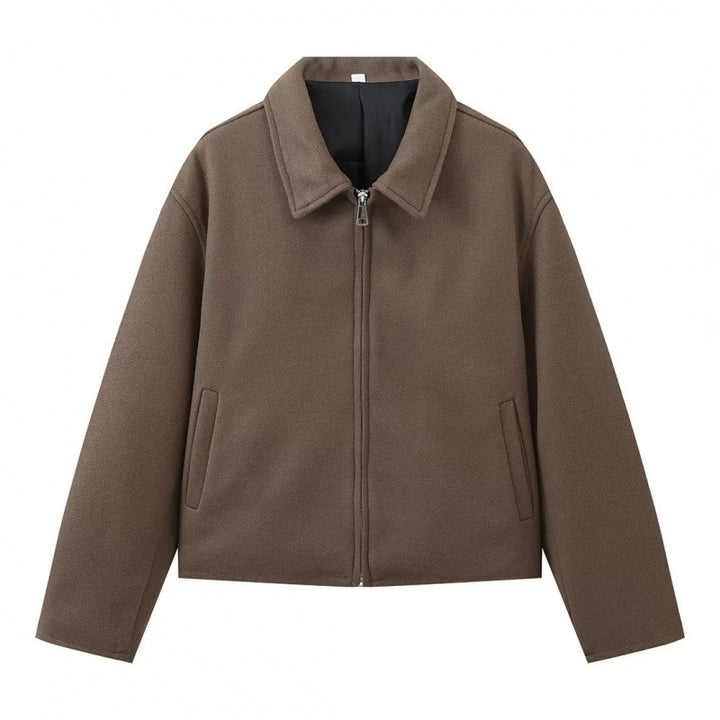 Damen lässige Steppjacke mit praktischen Taschen und elegantem Schnitt Drune