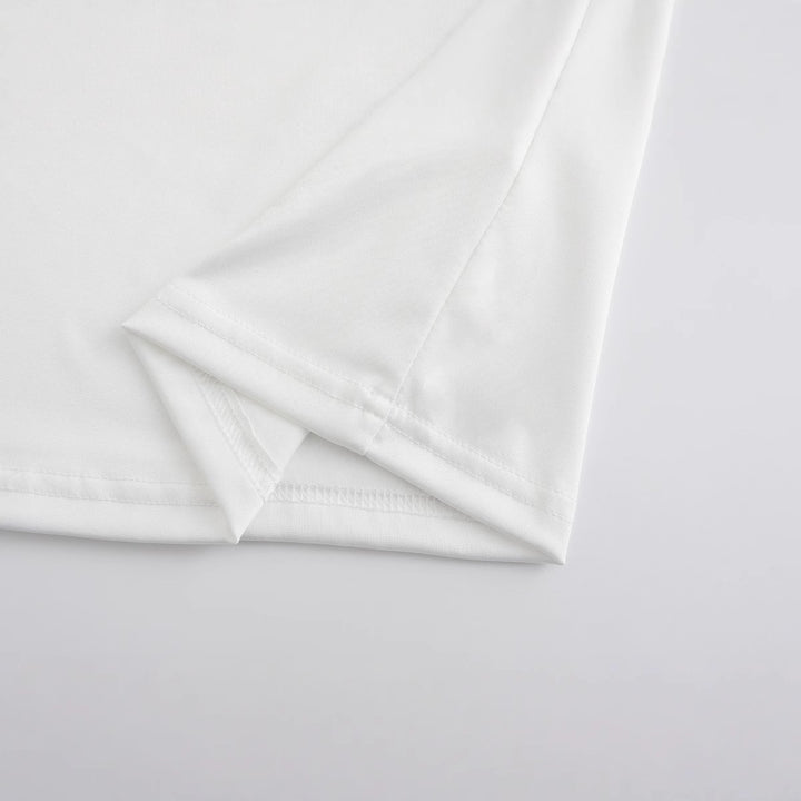 Damen Crop-T-Shirt mit bezauberndem Reh-Motiv und zartem Schleifendetail Drune
