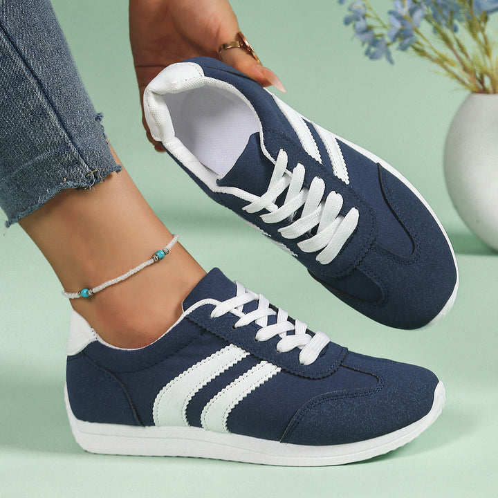 Damen Freizeit-Sneaker mit atmungsaktivem Obermaterial und bequemer Dämpfung Drune