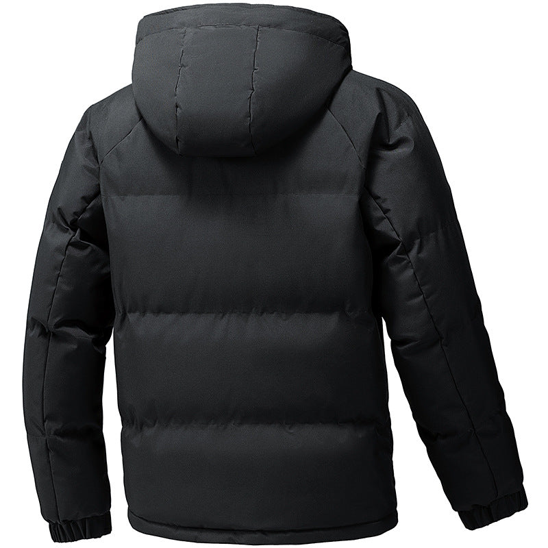 Herren Wattierte Kapuzen-Parka mit Thermofutter und winddichter Außenhülle Drune