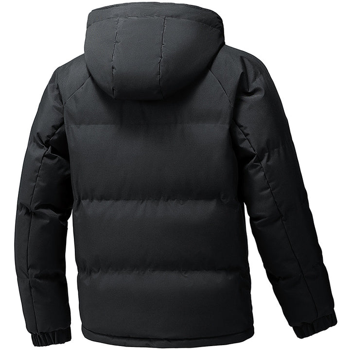Herren Wattierte Kapuzen-Parka mit Thermofutter und winddichter Außenhülle Drune