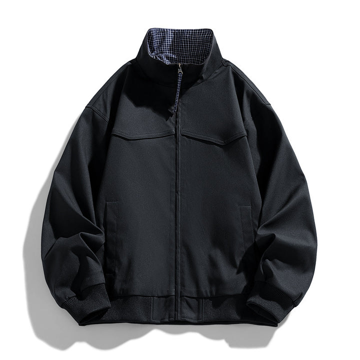 Herren Leichte Übergangsjacke mit Stehkragen Drune