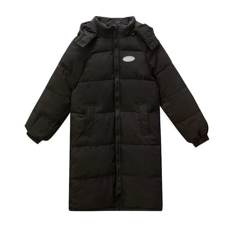 Damen Langer isolierter Pufferparka mit hohen Seitentaschen Drune