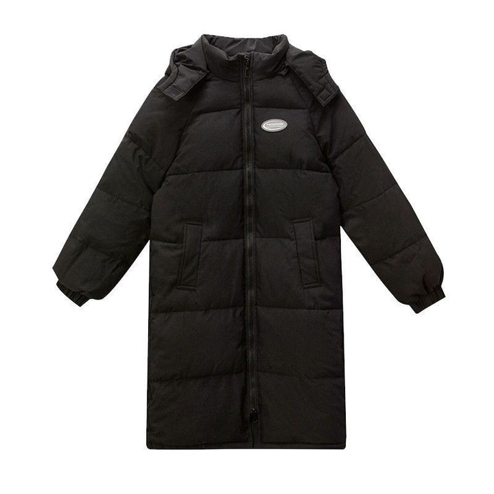Damen Langer isolierter Pufferparka mit hohen Seitentaschen Drune