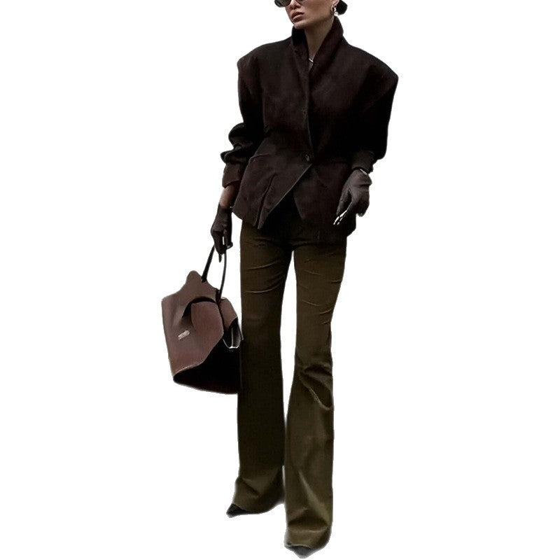 Damen Oversized Blazer aus hochwertigem Material Drune