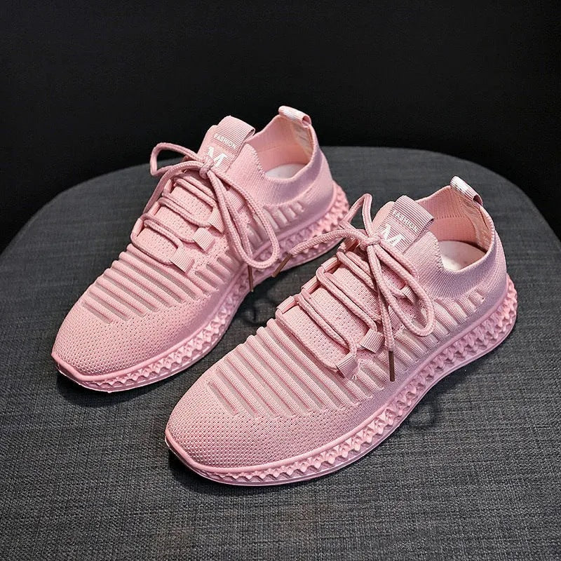 Damen Atmungsaktive Sport Sneakers mit flexibler Sohle Drune