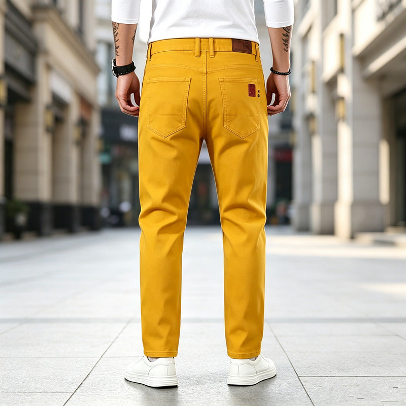Herren Bequeme und stylische Chino-Hosen Drune