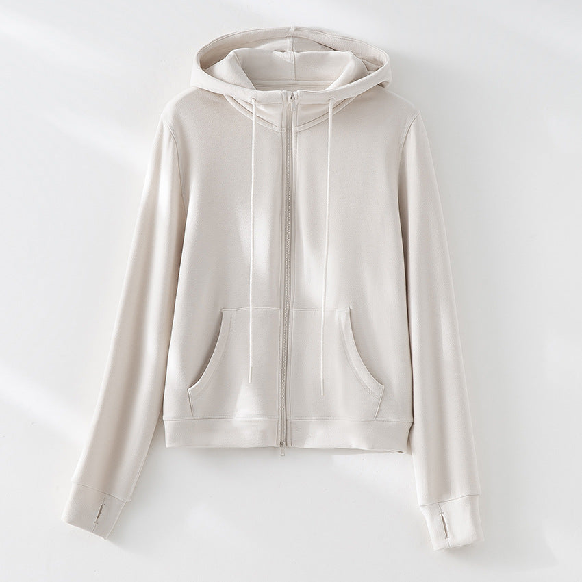 Damen weite Lounge-Hose mit elastischem Bund und Eingrifftaschen Drune