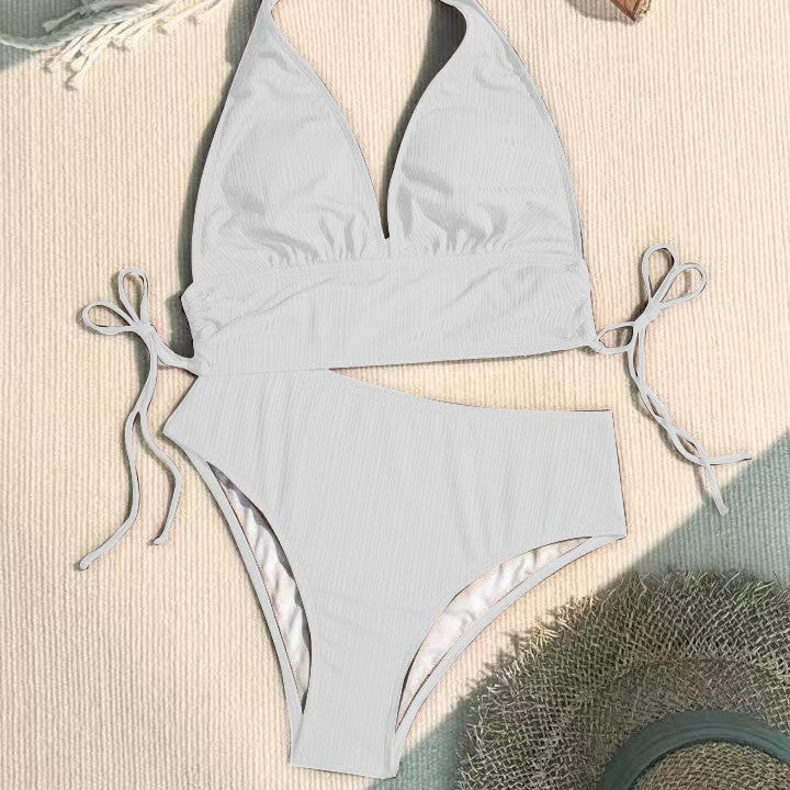 Damen Triangel-Bikini mit modischem Wickel-Design Drune