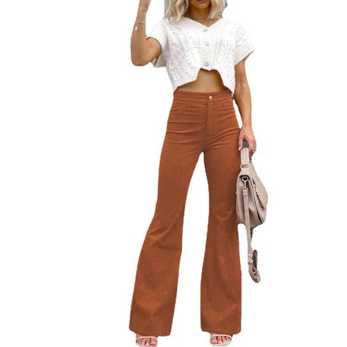 Damen Flared Jeans mit hohem Bund und figurformendem Schnitt Drune