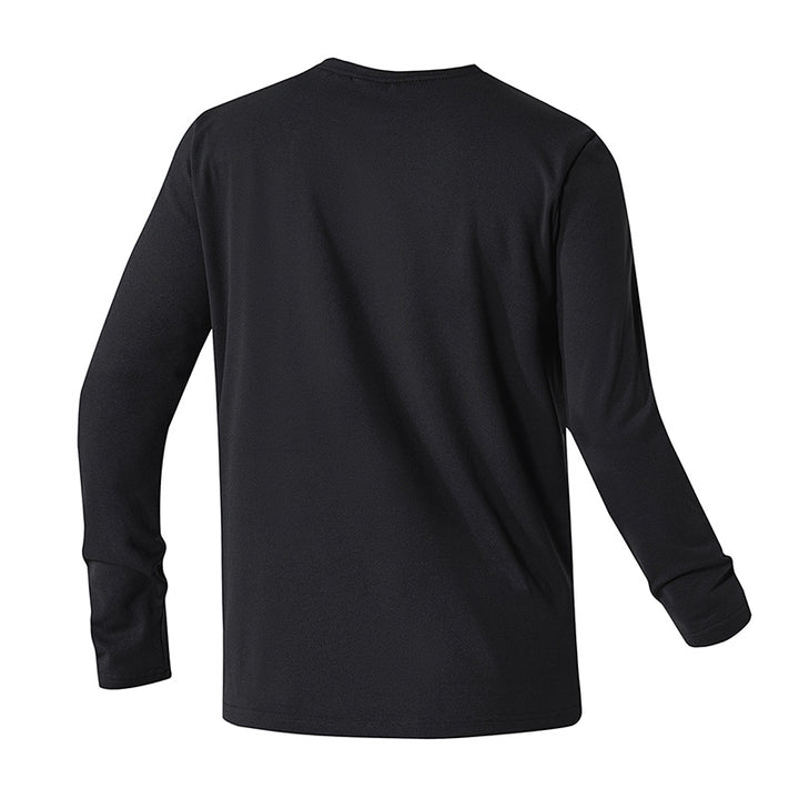 Unisex Oversize Langarm‑Sweatshirt mit Brustreißverschlusstasche und Rundhalsausschnitt Drune