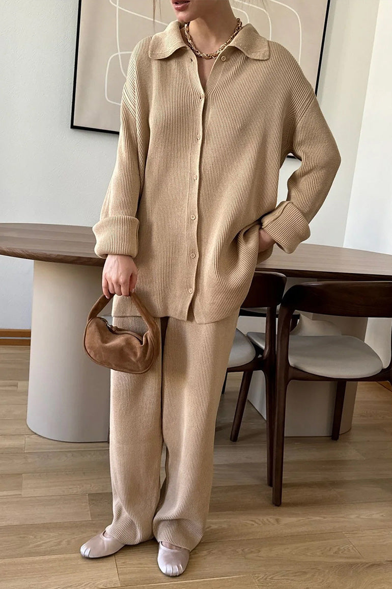 Drune | Royal Mile Strickjacke und Hose Zwei Teiliger Anzug