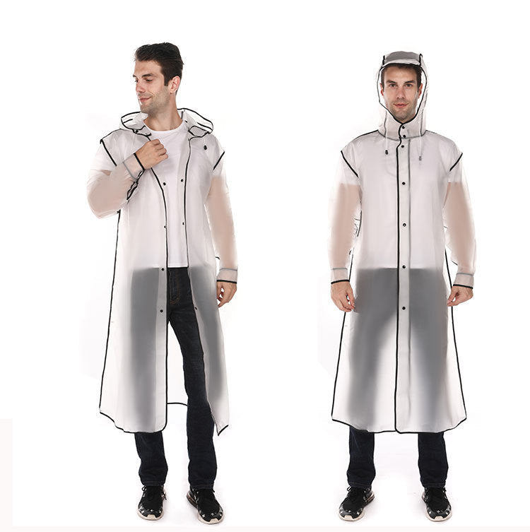 Drune | Unisex Lang Regenmantel