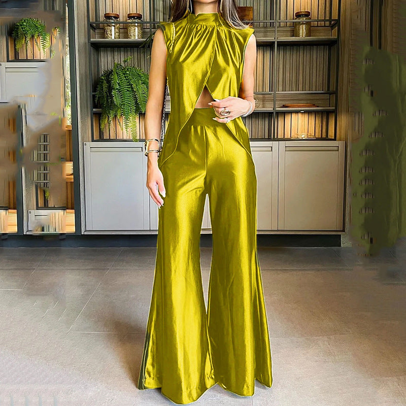 Damen Jumpsuit mit elegantem Schnitt und tiefem Ausschnitt Drune