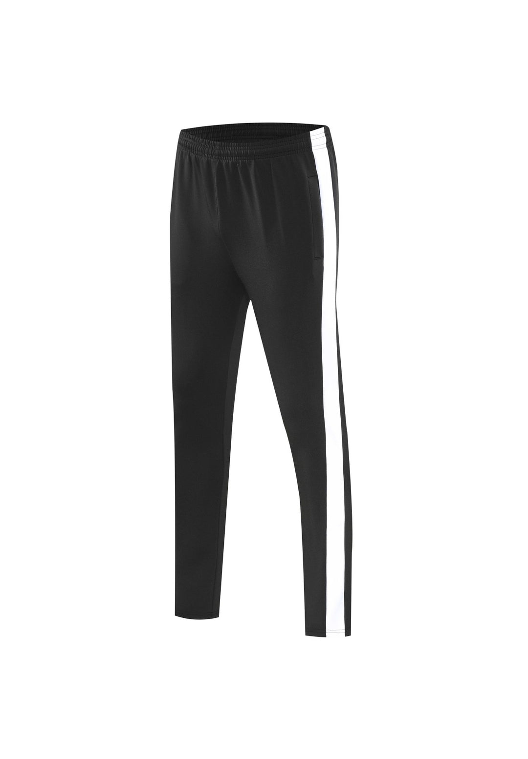 Herren Konische Trainingshose mit elastischem Bund, seitlichem Kontraststreifen & Eingrifftaschen Drune