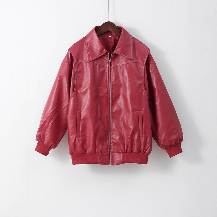 Damen Oversized Übergangsjacke mit nahtlosem Design und praktischen Taschen Drune