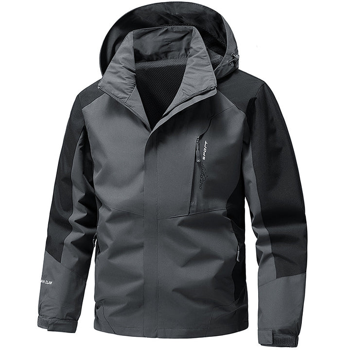 Herren wasserabweisende multifunktionale Outdoor-Jacke Drune