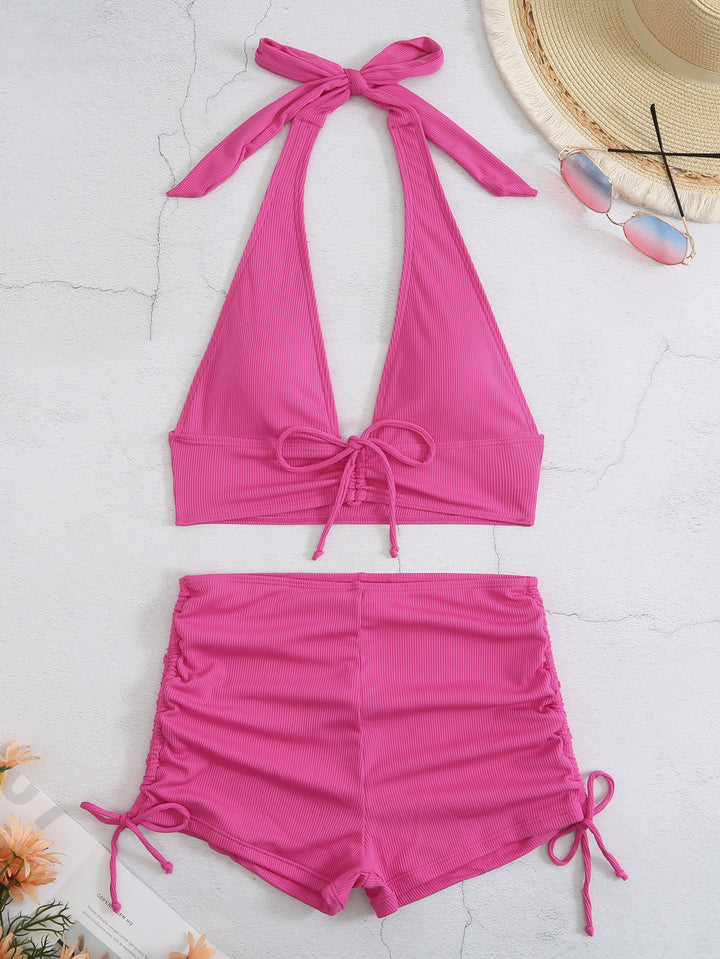 Damen Zweiteiler Bikiniset Drune