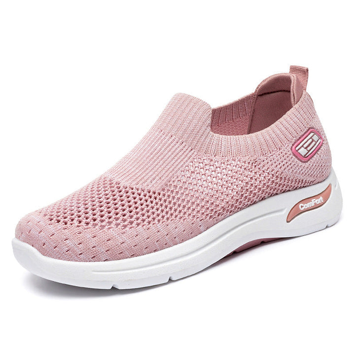 Damen Atmungsaktive Slip-On Sneakers mit weichem Stretch-Obermaterial Drune