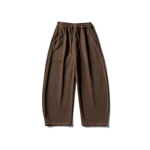 Unisex Fleece-Jogginghose mit elastischem Tunnelzugbund, seitlichen Eingrifftaschen und konischem Bein Drune
