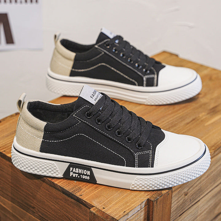 Damen Modische Sneakers mit stylischer Oberflächenkombination und komfortabler Dämpfung Drune