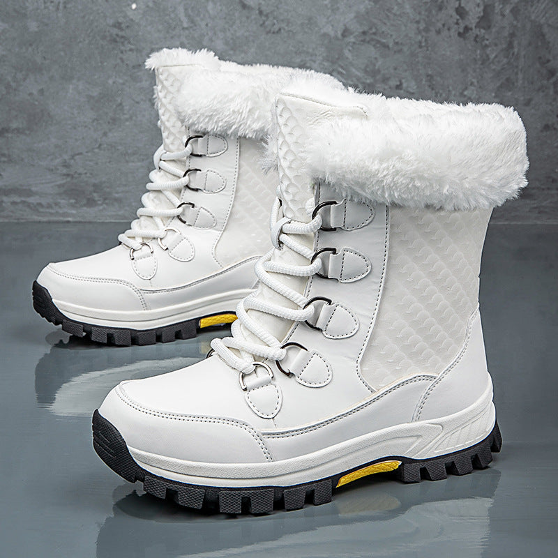 Damen Thermo-Winterstiefel mit rutschfester Sohle und isolierendem Futter Drune