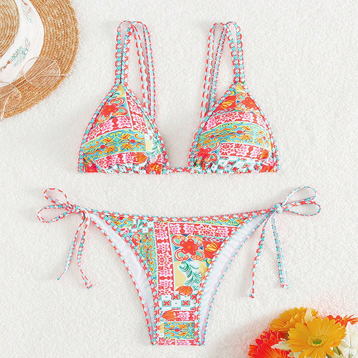 Damen Triangel-Bikini mit multifunktionalem Regulierungsdesign Drune