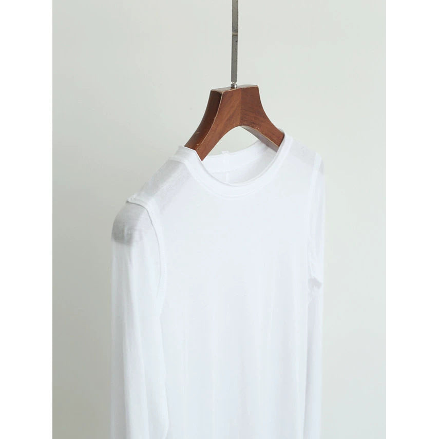 Damen Langarmshirt aus hochwertigem Baumwollmix Drune