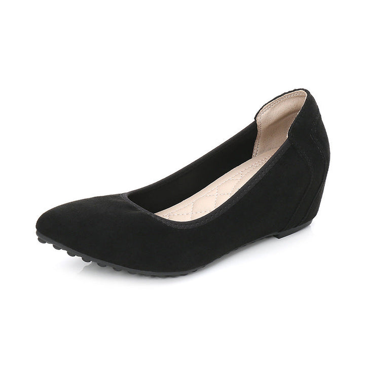 Damen Wedges Ballerinas mit bequemer Sohle und elegantem Design Drune