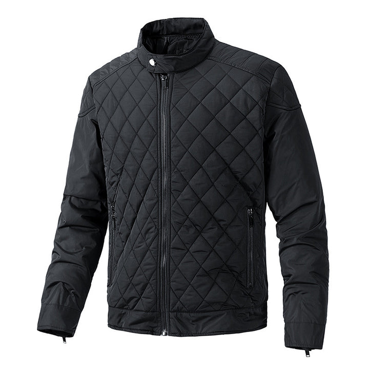 Herren Steppjacke mit hohem Kragen und wasserdichter Ausstattung Drune