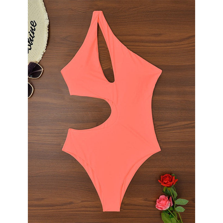 Damen Einteiliger Badeanzug mit modernem Cut-Out und stylischem Design Drune