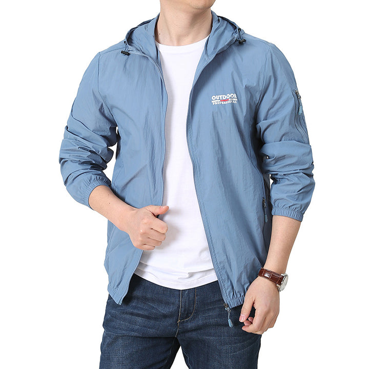 Herren Leichte und atmungsaktive Outdoorjacke Drune