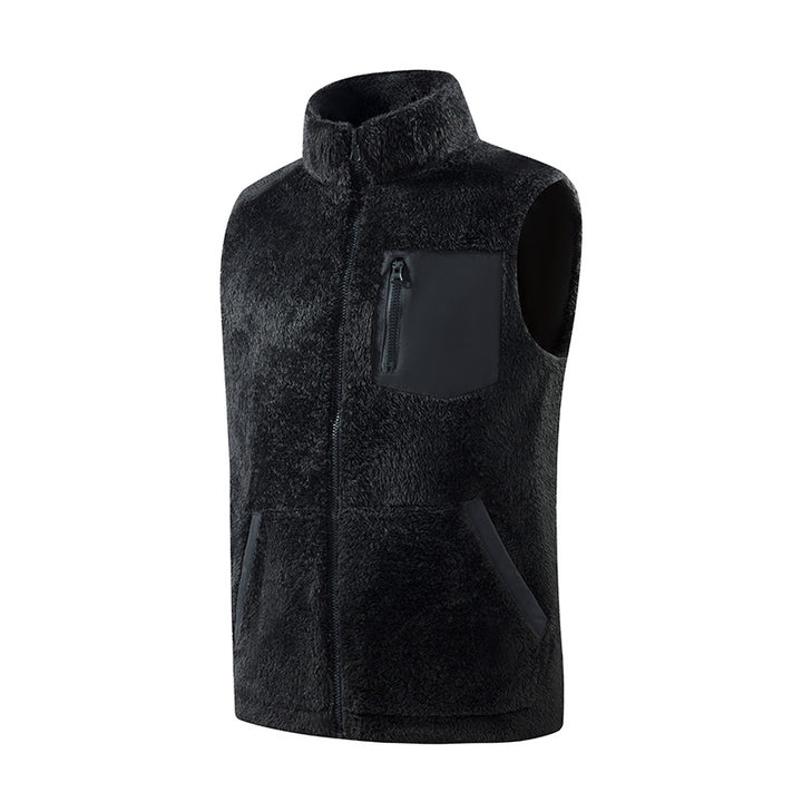 Herren Kuschelige Fleece-Weste Drune