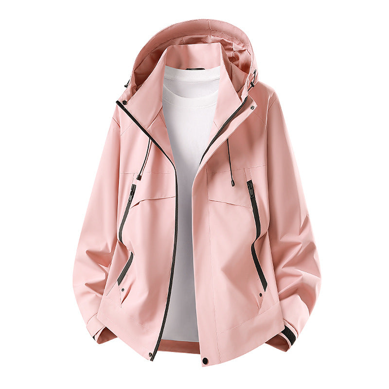 Damen Sportliche Outdoor-Jacke mit Praktischen Taschen Drune