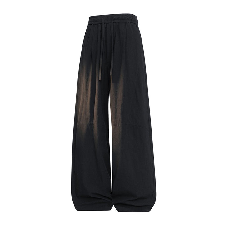 Damen Extraweite Palazzo-Hose mit elastischem Bund, Tunnelzug & ballonförmiger Weite Drune