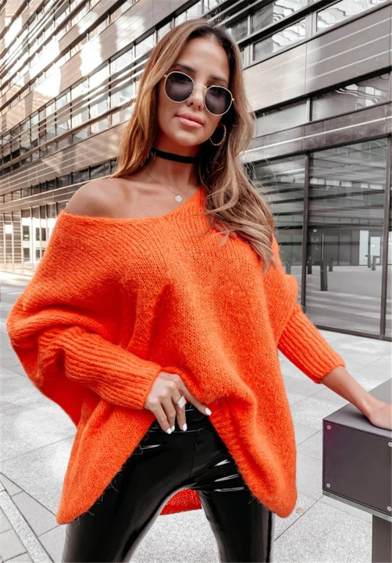 Drune | V - Ausschnitt Strickpullover